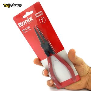 انبر خار جمع کن سر راست رونیکس مدل RH-1707- بسته بندی