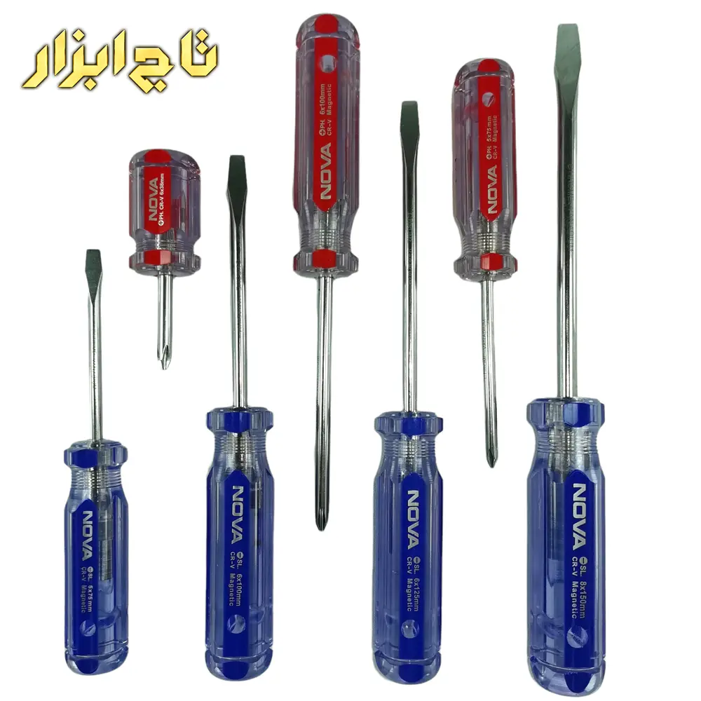 مجموعه 7 عددی پیچ گوشتی نوا مدل NTS-1015-1