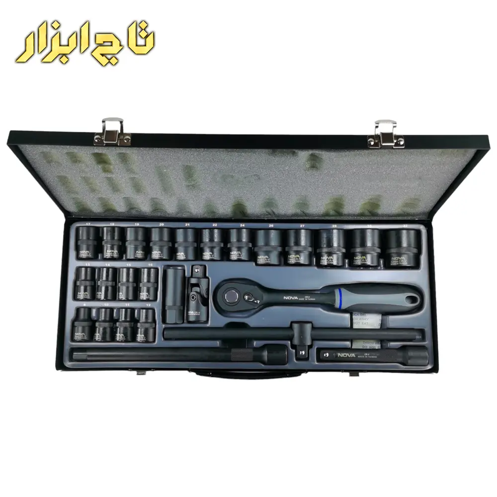 جعبه بکس 26 پارچه نووا مدل NTS 7000 ازنمای بالا