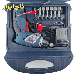 نمای داخل کیف پیچ گوشتی شارژی تاشو رونیکس مدل 8536