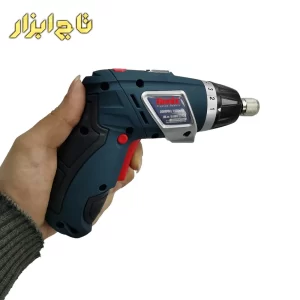 نمای سمت راست پیچ گوشتی شارژی تاشو رونیکس مدل 8536
