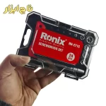 ست پیچ گوشتی جغجغه ای و سری بکس مدل رونیکس RH-2715