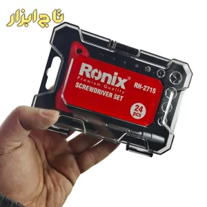 ست پیچ گوشتی جغجغه ای و سری بکس مدل رونیکس RH-2715
