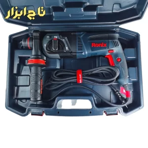 دریل بتن کن رونیکس مجهز به میله تنظیم عمق مدل 2712