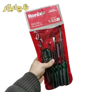ست پیچ گوشتی 7 عددی مدل RH-2701 رونیکس