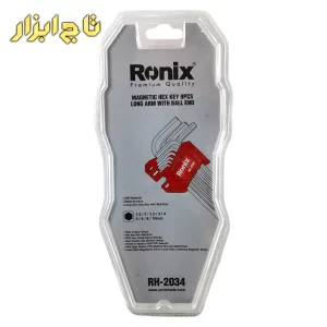ست آلن 6 گوش 9 عددی بلند مگنتی RH-2034