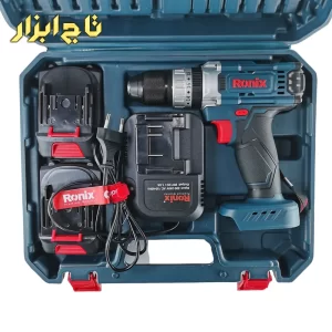 دریل شارژی رونیکس لیتیوم 20 ولت چکشی مدل 8620