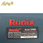 مدل درج شده روی بدنه پیچ گوشتی برقی رونیکس مدل 2506