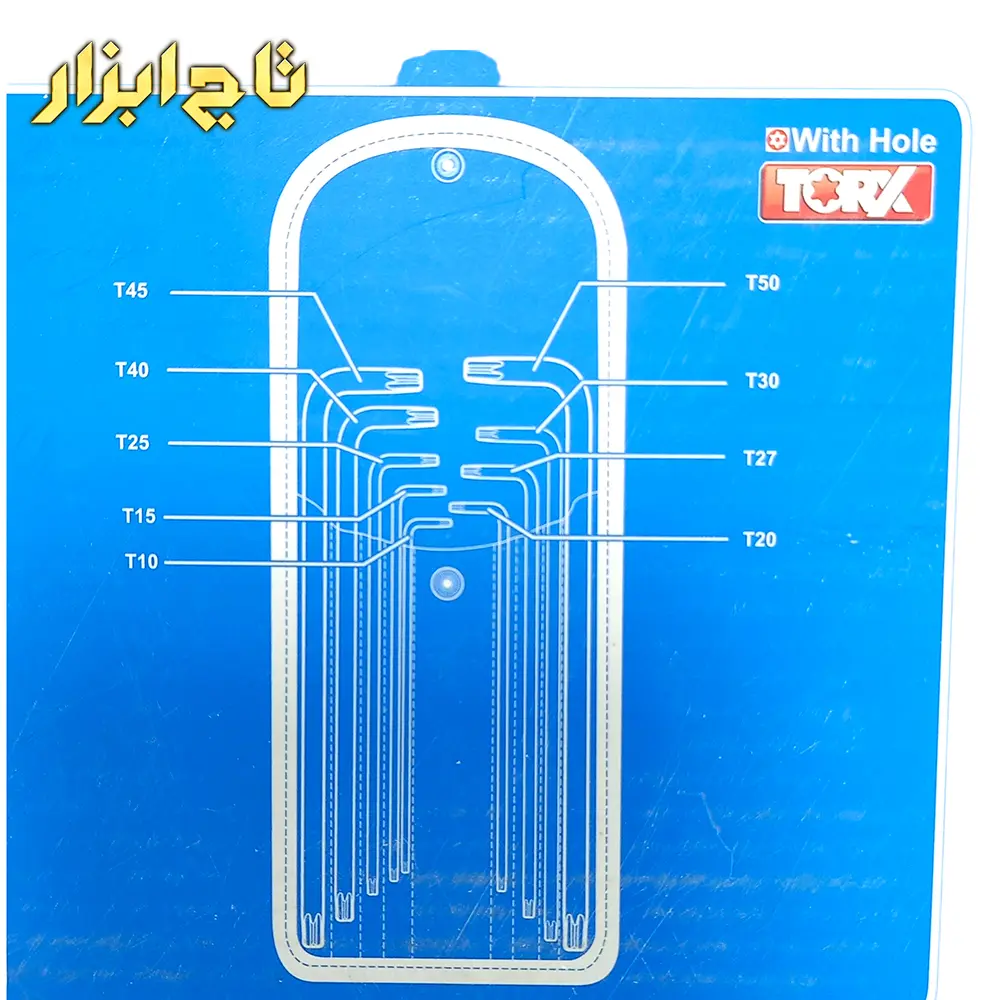 مجموعه 9 عددی آلن ستاره ای کیفی نووا مدل NTK-1144