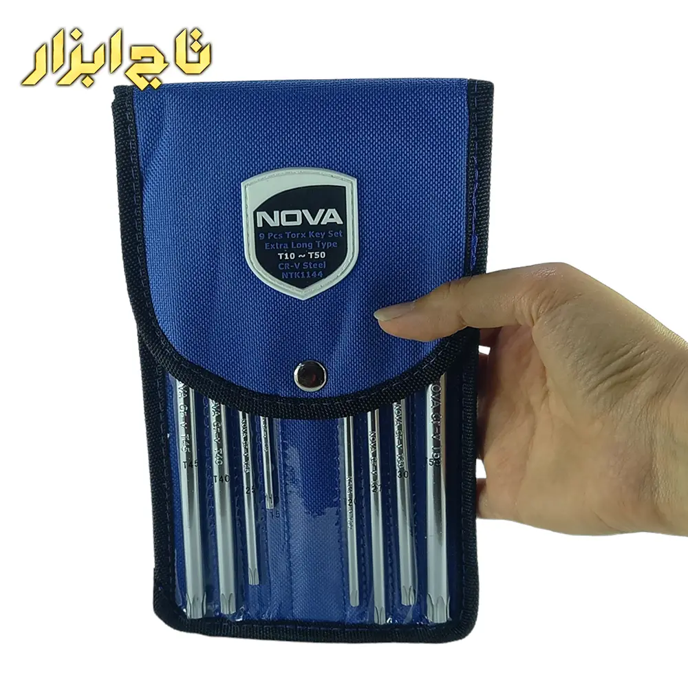 مجموعه 9 عددی آلن بلند کیفی نووا مدل NTK-1144