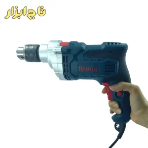 دریل 13 میلی متر نیم تنه فلزی 900 وات رونیکس مدل 2290