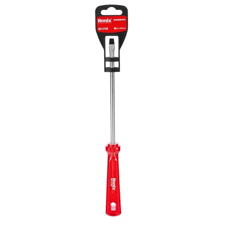 پیچ گوشتی دو سو دسته pvc رونیکس مدل RH-2768