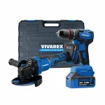کیت شارژی براشلس ۲ عددی ویوارکس مدل VR2402-BCK
